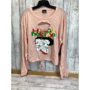 Goth y2k indie normcore gorpcore fishermaPopular Sports Betty Boop Sweatshirt 2X